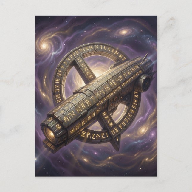 Stellar Path – Journey Through the Universe´9 Helg Vykort (Framsida)