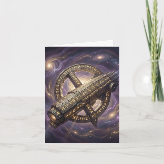 Stellar Path – Journey Through the Universe´9 Helgkort (Framsida)