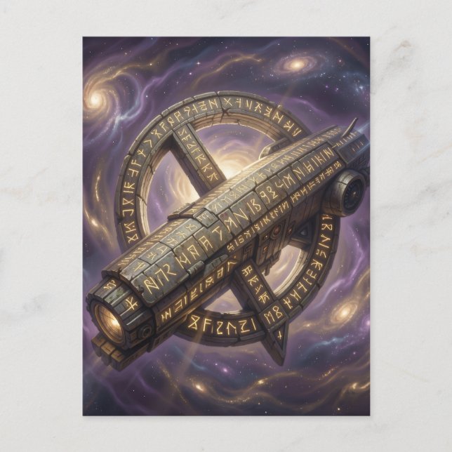 Stellar Path – Journey Through the Universe´9 Vykort (Framsida)