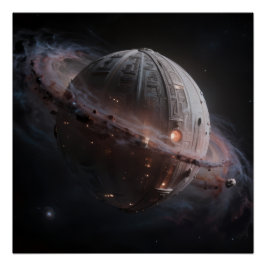 Stellar Path – Journey Through the Universe Perfect Poster