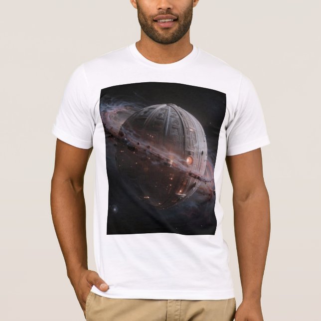 Stellar Path – Journey Through the Universe T Shirt (Framsida)