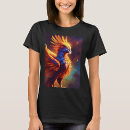 "Stellar Reborn: Cosmic Phoenix Tee" T Shirt