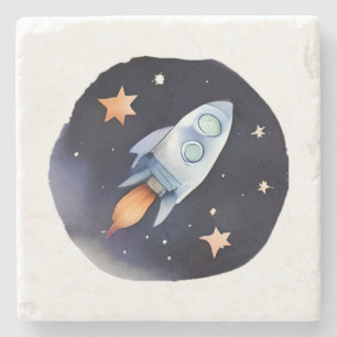 Stellar Rocket Äventyr Stenunderlägg