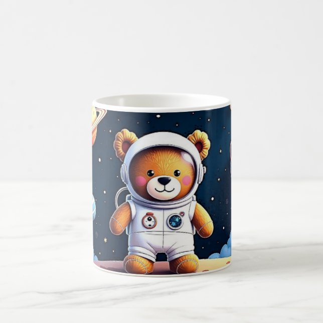 Stellar Teddy Rymdäventyr Kaffemugg (Center)