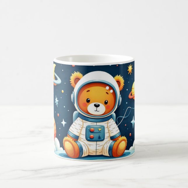 Stellar Teddy Rymdäventyr Kaffemugg (Center)