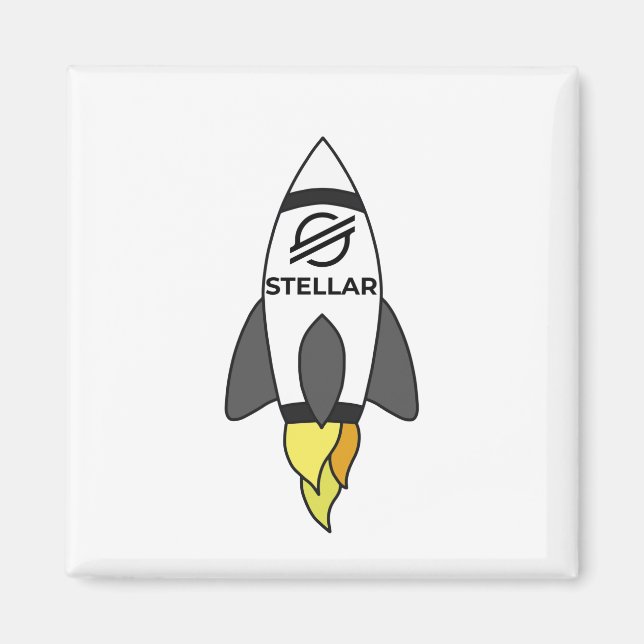 Stellar till Måne raketen Magnet (Framsidan)