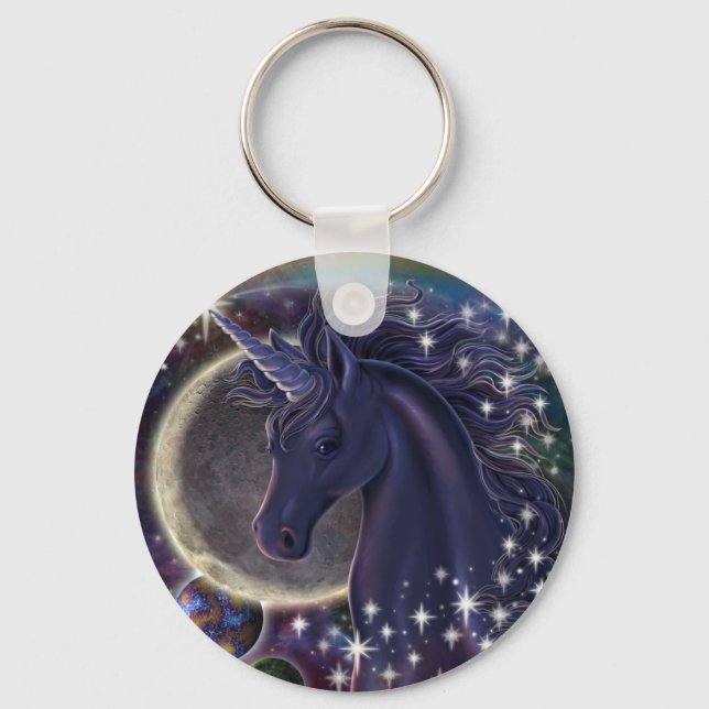 Stellar Unicorn Nyckelring (Framsida)