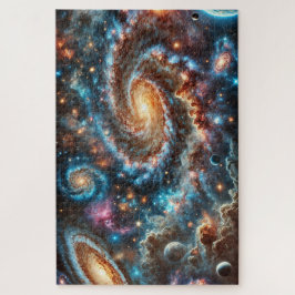 "Stellar Veil" - Jigszawa Puzzle Pussel