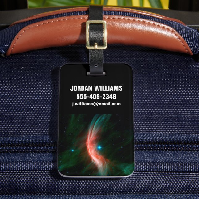 Stellära Vind flödar ut från Zeta Ophiuchi. Bagagebricka (Framsida Insitu 2)