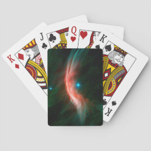 Stellära Vind flödar ut från Zeta Ophiuchi. Casinokort