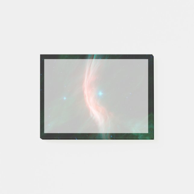 Stellära Vind flödar ut från Zeta Ophiuchi. Post-it Block (Framsida)