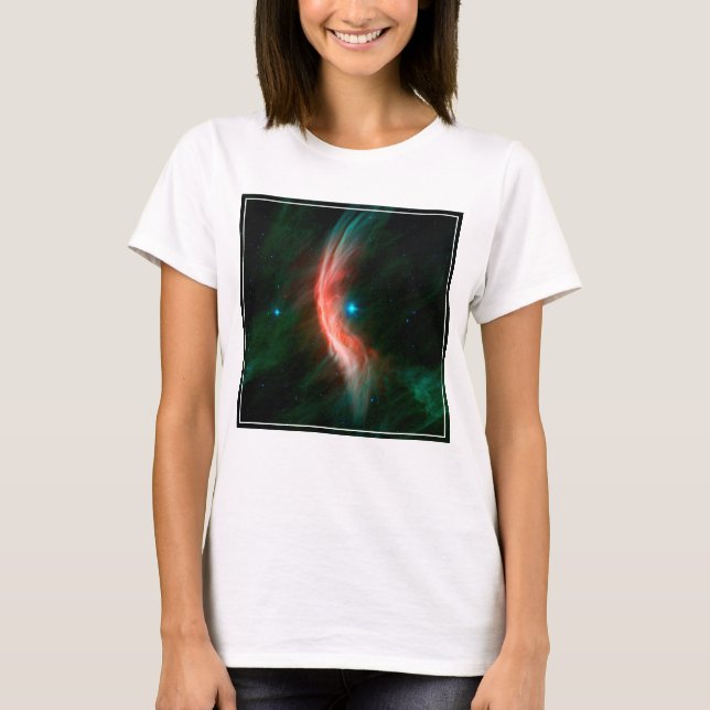 Stellära Vind flödar ut från Zeta Ophiuchi. T Shirt (Framsida)