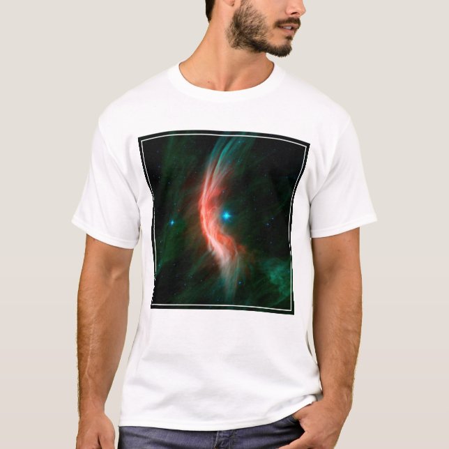 Stellära Vind flödar ut från Zeta Ophiuchi. T Shirt (Framsida)