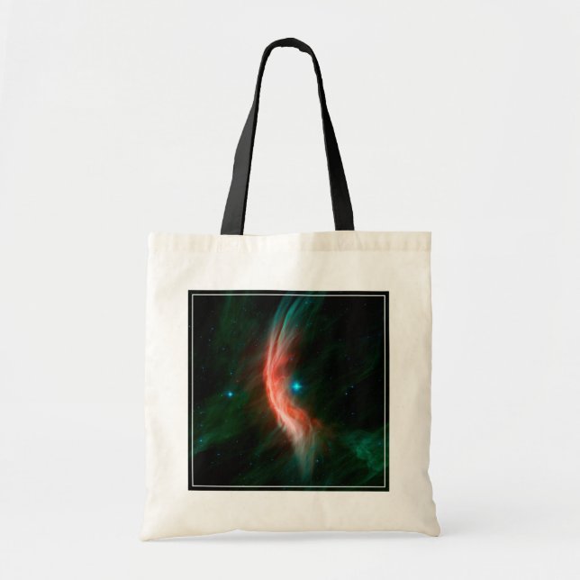 Stellära Vind flödar ut från Zeta Ophiuchi. Tygkasse (Framsidan)