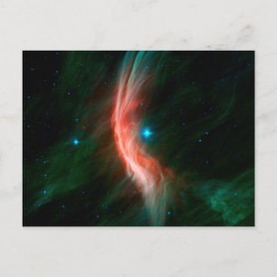 Stellära Vind flödar ut från Zeta Ophiuchi. Vykort