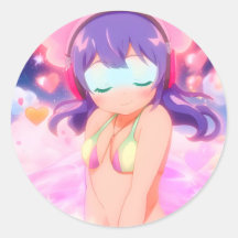 Stellargroove Ayumi Round Sticker #02