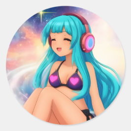 Stellargroove Mizaki Sticker #01 Runt Klistermärke