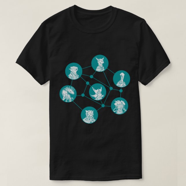Stellaris players  t shirt (Design framsida)