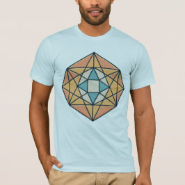 Stellarsymmetri i helig-geometrisk form t shirt
