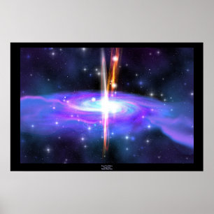 Stellärt svart Hål Poster