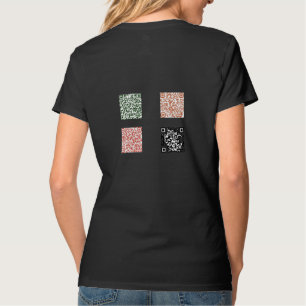 Stella's Sisters Basic T-Shirt w/QR Codes on Back