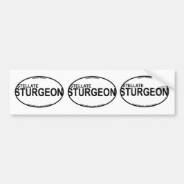 Stellate/Starry Sturgeon Euro Stickers Bildekal