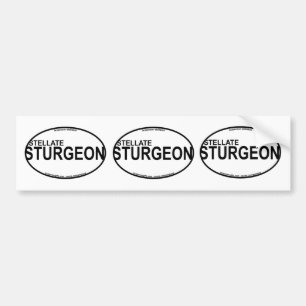 Stellate/Starry Sturgeon Euro Stickers Bildekal