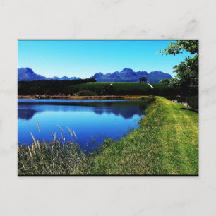 "Stellenboschs vinodlingar" JTG Art Postcard Vykort