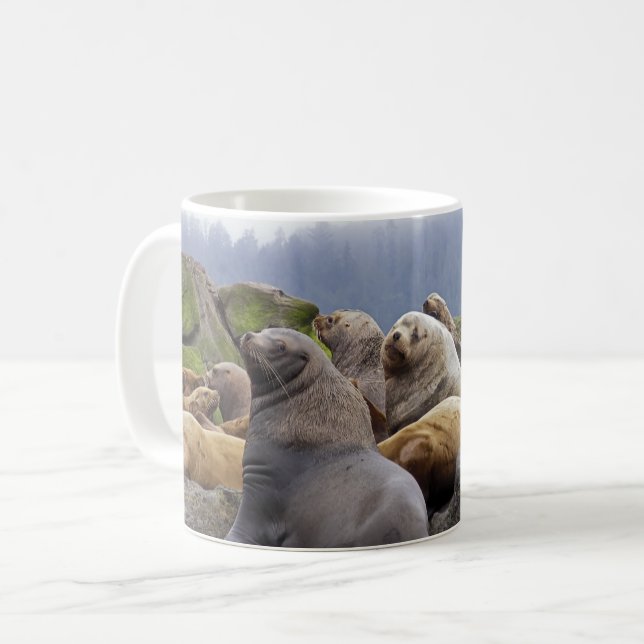 Steller Sea Lejon - Mugg (Framsida vänster)