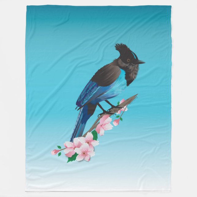Stellers Jay Fleece Blanket (Framsidan)
