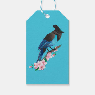 Steller's Jay Gift Märkre Presentetikett