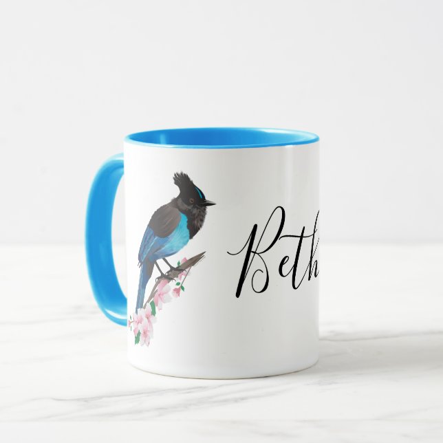 Steller's Jay Mugg (Framsida vänster)