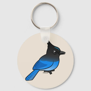 Stellers Jay Nyckelring