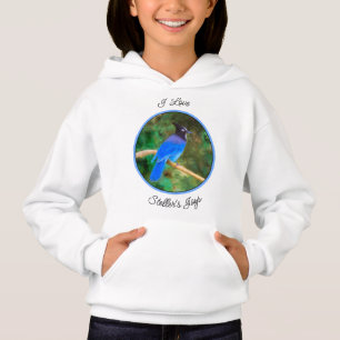 Stellers Jay Painting - Original Bird Art T Shirt
