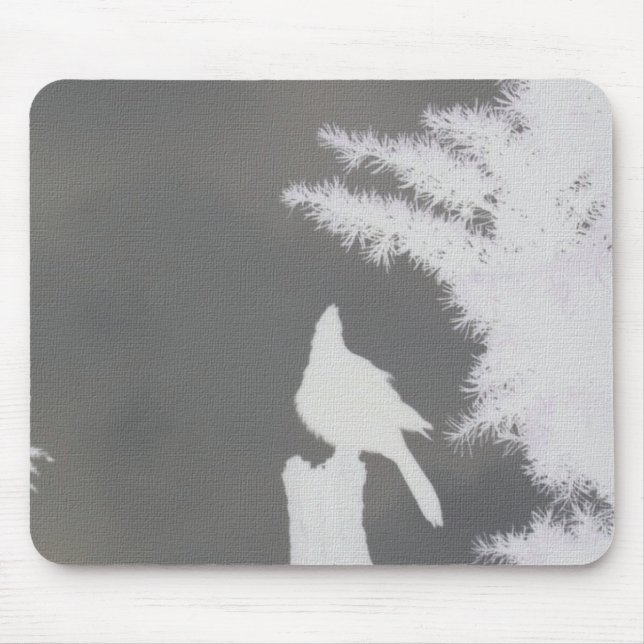 Stellers Jay Silhouette Mousepad Musmatta (Framsidan)
