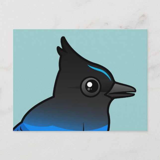 Stellers Jay Vykort (Framsida)