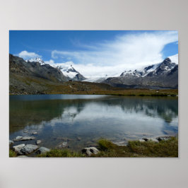 Stellisee Swiss Alpernas Poster