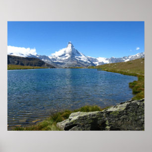 Stellisee, Valais Alpernor Poster