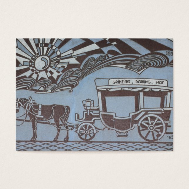 Stellwagen Grinzing Hof Visitkort (Framsidan)
