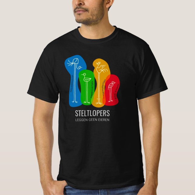 Steltlopers T Shirt (Framsida)