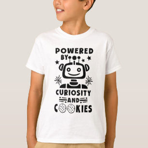 STEM Boys Girls med Cookies Robot Tshirt T Shirt