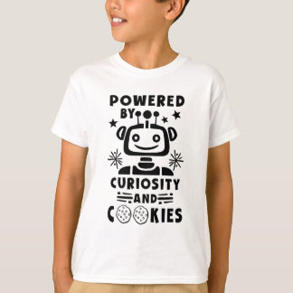 STEM Boys Girls med Cookies Robot Tshirt T Shirt