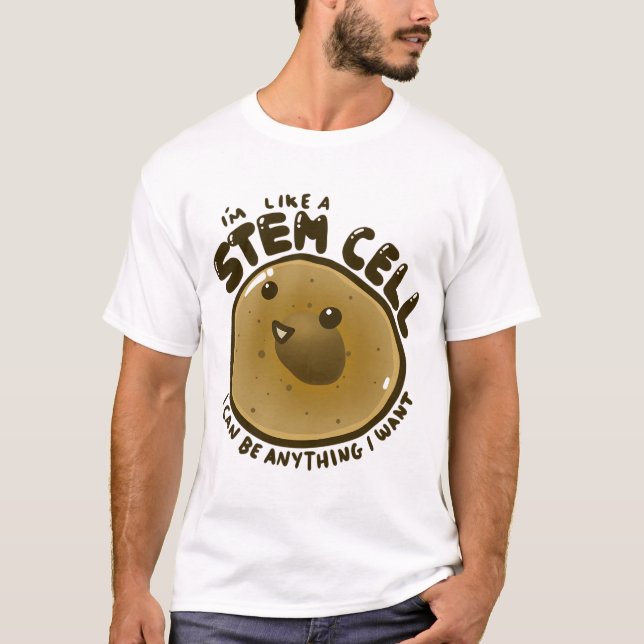 Stem Cell - Biologi T Shirt (Framsida)
