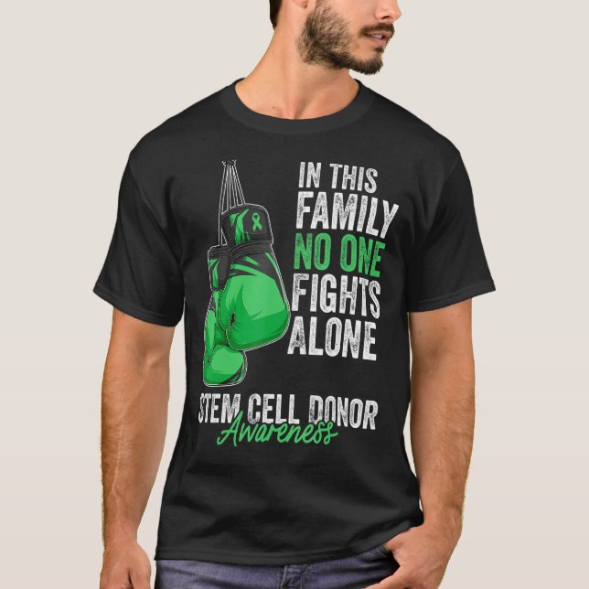 Stem Cell Donor Awareness Month Boxing Gree Gree G T Shirt (Framsida)