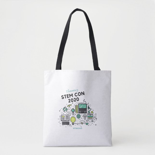 STEM CON 2020 Tote Bag 2 Tygkasse (Framsida)