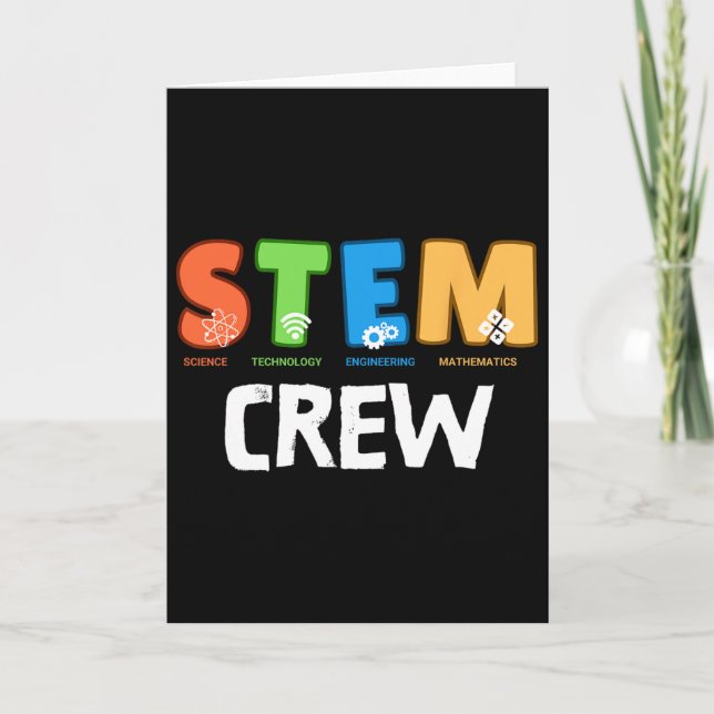 Stem-crew matchande team squad byck till skolan lä kort (Framsida)