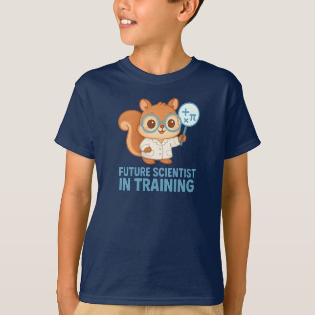 STEM Explorer Kids Djur T-shirt" T Shirt (Framsida)