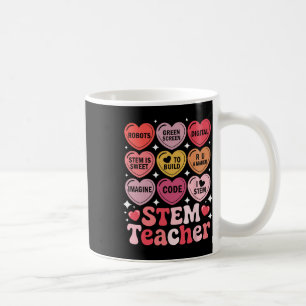 Stem Lärare Alla hjärtans dag Vetenskap Teknik Ma Kaffemugg