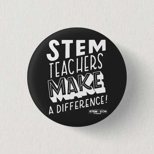 STEM-lärare gör en skillnad Knapp (Framsida)