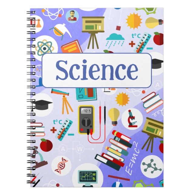 STEM Science Anteckningsbok (Framsidan)
